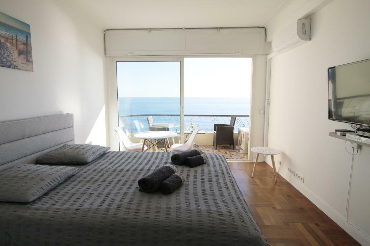 Promenade Des Anglais Vue Mer Nizza Exterior foto